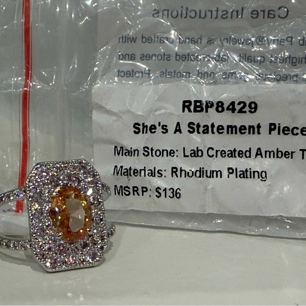 Bomb Party November 2024 Ring She’s A Statement Piece - Size 9